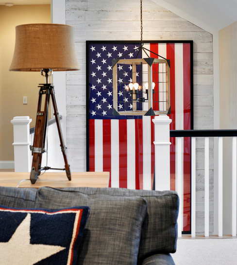 American Flag Family Room
