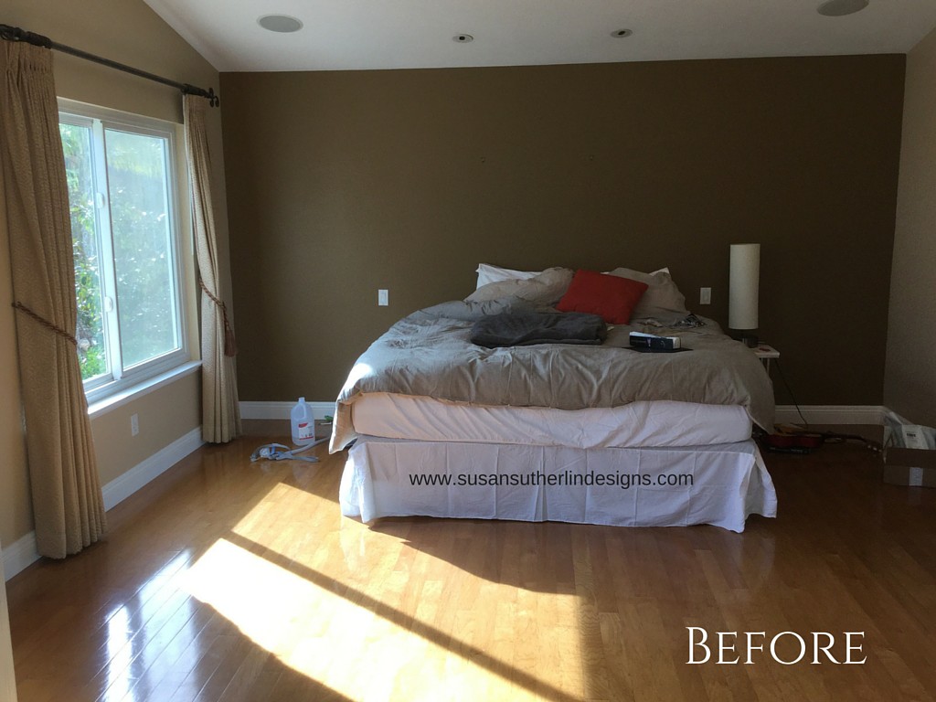Before - The Master Bedroom 