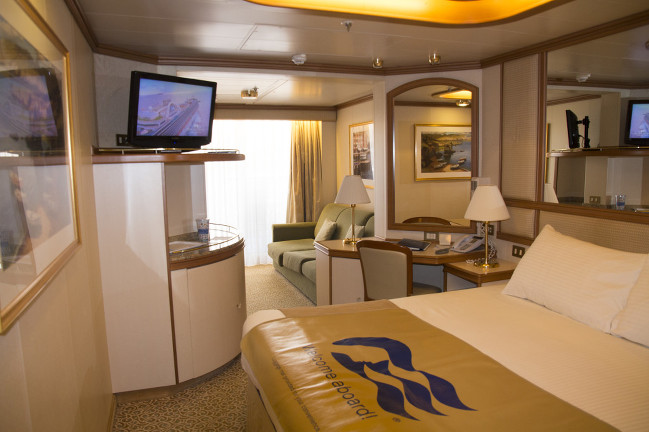 Our Crown Princess Mini-Suite Stateroom - San Diego Interior Designer ...